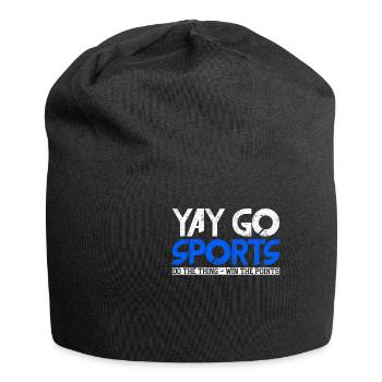 Yay Go Sports Do The Thing Win The Points Sport - Jersey Beanie - black - Front