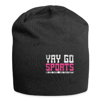 Yay Go Sports Do The Thing Win The Points Sport - Jersey Beanie - black - Front
