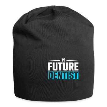 Futur dentiste dentiste assistant dentaire - Bonnet en jersey - noir - Devant