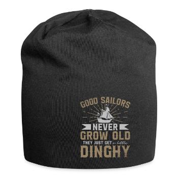 Good Sailors Never Grow Old They Just Get Little - Jersey-Beanie - Schwarz - Vorne