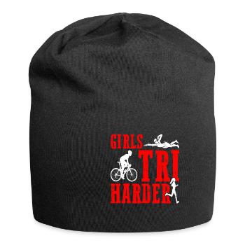 Filles Tri 5 - Bonnet en jersey - noir - Devant