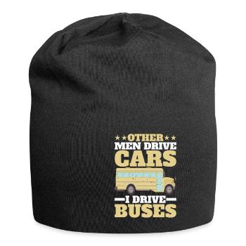 Other Men Drive Cars I Drive Buses 2 - Jersey Beanie - black - Front