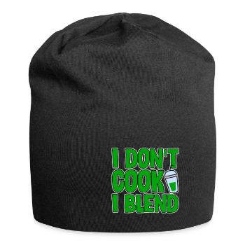 I Don't Cook I Blend 2 - Jersey Beanie - black - Front
