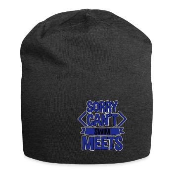 Sorry Can't, Swim Meets 2 - Jersey-Beanie - Anthrazit - Vorne