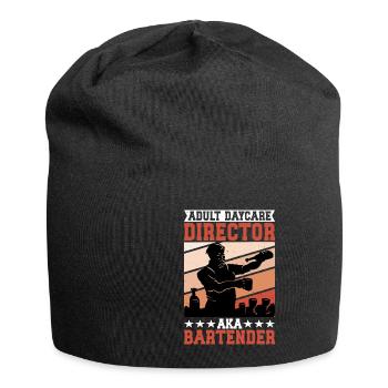 Adult Daycare Director aka Bartender 2 - Jersey Beanie - black - Front