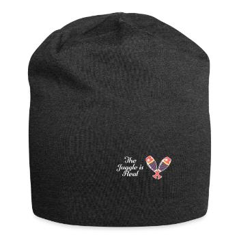 Le jonglage est un vrai maître de piste de jonglerie - Bonnet en jersey - charbon - Devant