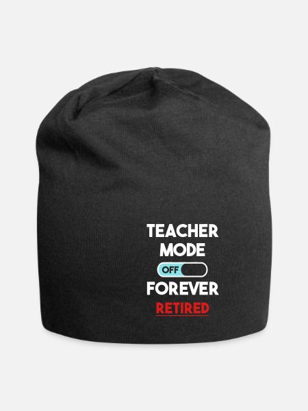 Mode enseignant toujours hors de la classe des professeurs en - Bonnet en jersey - noir
