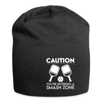 Caution You're Entering A Smash Zone 4 - Jersey Beanie - black - Front