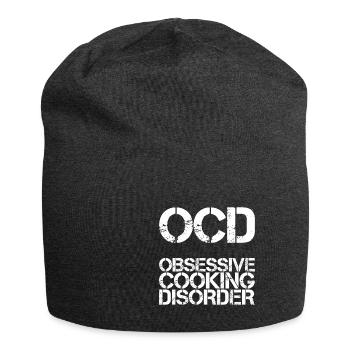 Ocd Obsessive Cooking Disorder 3 - Jersey Beanie - charcoal grey - Front