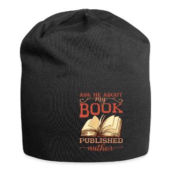 Ask Me About My Book, Published Author 3 - Jersey Beanie - black - Front