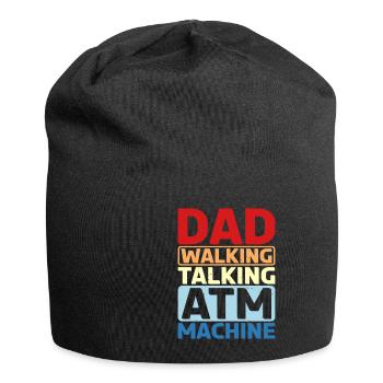 Dad Walking Talking Atm Machine - Jersey-Beanie - Schwarz - Vorne