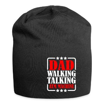 Papa Marche Parlant ATM Machine 2 - Bonnet en jersey - noir - Devant