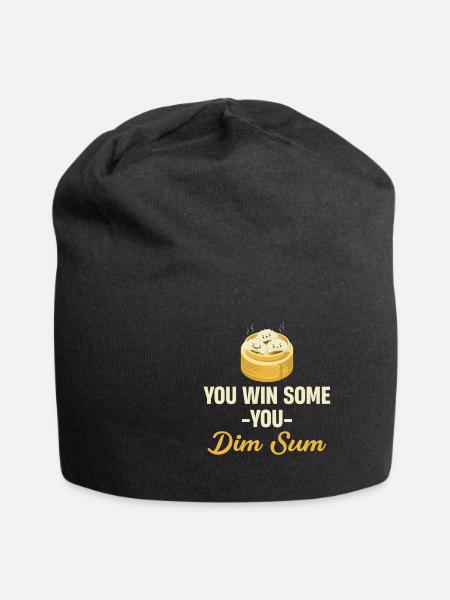 Sie Gewinnen Einige You Dimsum Hongkong Siomai - Jersey-Beanie - Schwarz
