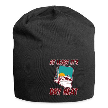 At Least It's Dry Heat 2 - Jersey-Beanie - Schwarz - Vorne