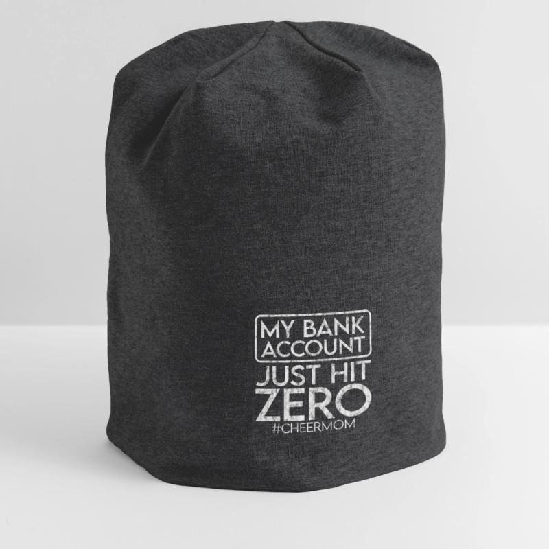 Mon compte bancaire vient d’atteindre zéro 3 Bonnet en jersey