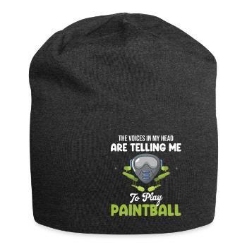 The voices in my head tell me that I'm - Jersey Beanie - charcoal grey - Front