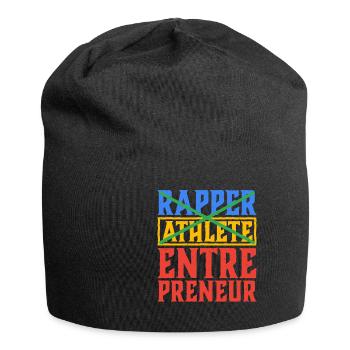 Rapper Athlete Entrepreneur 40 - Jersey Beanie - black - Front