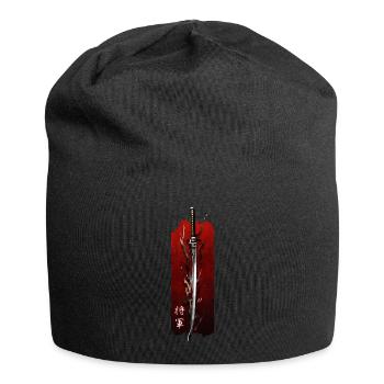 Shogun’s Blade : l’élégance du katana - Bonnet en jersey - noir - Devant