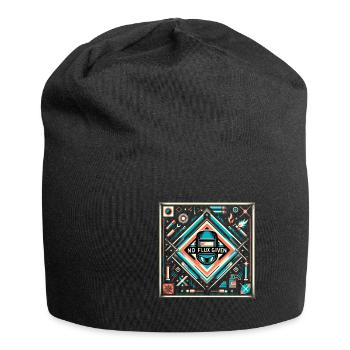 pas de flux donné 11 - Bonnet en jersey - noir - Devant
