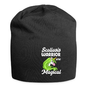 Skoliose-krieger Sind Ein Medikament Gegen - Jersey-Beanie - Schwarz - Vorne