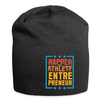 Rapper Athlete Entrepreneur 56 - Jersey Beanie - black - Front