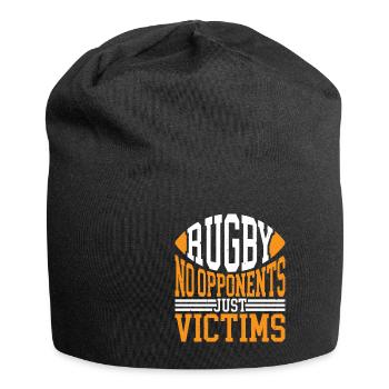Rugby No Opponents Just Victims 6 - Jersey Beanie - black - Front