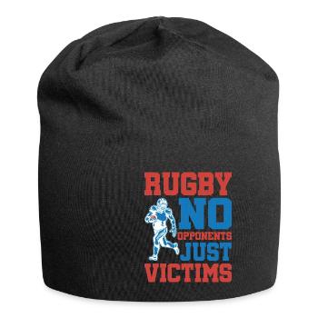 Rugby No Opponents Just Victims 5 - Jersey Beanie - black - Front