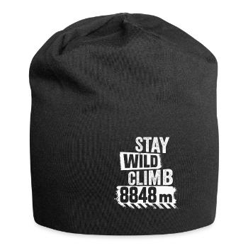 Endurance Cycling Challenge Mount Everest 8848 m - Jersey Beanie - black - Front