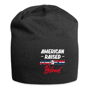 American Raised Dominican Blood - Jersey Beanie - black - Front