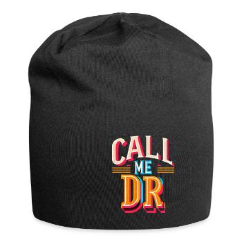 Call Me Dr 31 - Jersey Beanie - black - Front