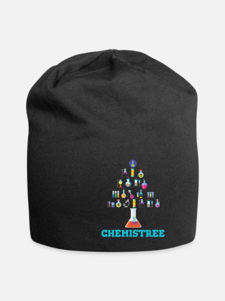Chemistree Drôle Chimiste Physique Théorique - Bonnet en jersey - noir