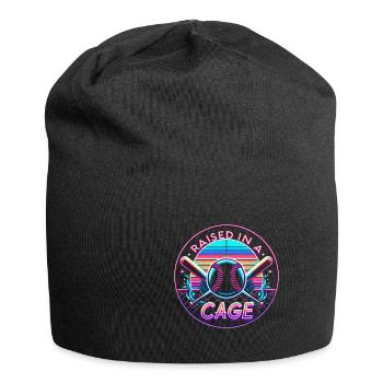 Élevé Dans Une Cage 18 - Bonnet en jersey - noir - Devant