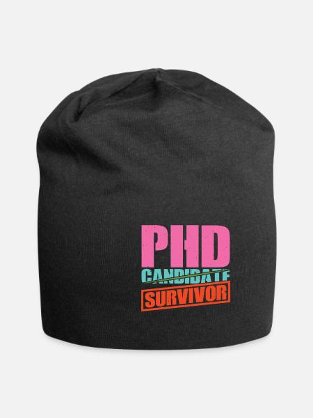 Phd Candidate Survivor 13 - Jersey-Beanie - Schwarz