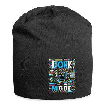 Dork Mode 14 - Jersey Beanie - black - Front