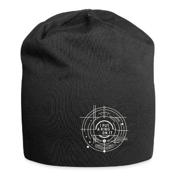 I Put A Ring On It 5 - Jersey-Beanie - Schwarz - Vorne