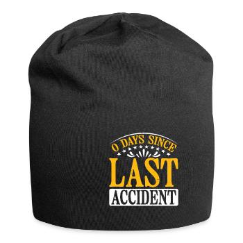 0 Days Since Last Accident 35 - Jersey-Beanie - Schwarz - Vorne