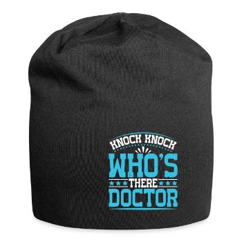 Knock Knock Who's There Doctor 25 - Jersey-Beanie - Schwarz - Vorne