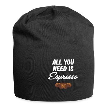 Tout ce dont vous avez besoin, c’est d’un - Bonnet en jersey - noir - Devant