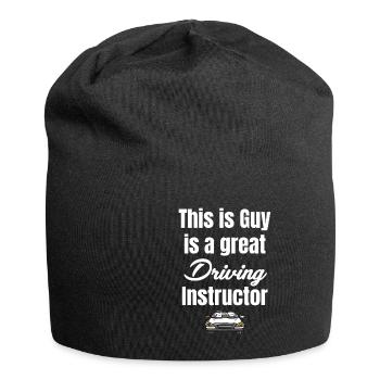 This guy is a great guy - Jersey Beanie - black - Front
