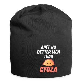 Es Gibt Keinen Besseren Mann Als Gyoza Chinese - Jersey-Beanie - Schwarz - Vorne