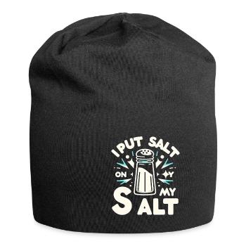 I Put Salt On My Salt 5 - Jersey Beanie - black - Front