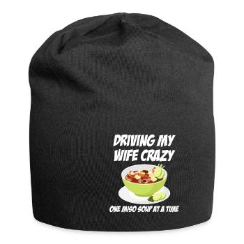 Rendre ma femme folle - Bonnet en jersey - noir - Devant