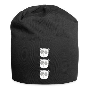 Koala Bear Triple - Jersey Beanie - black - Front