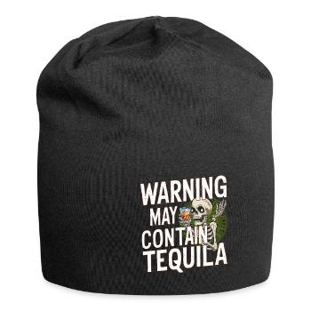 Warning May Contain Tequila 16 - Jersey Beanie - black - Front