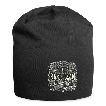 Bar Exam Survivor 11 - Jersey Beanie - black - Front