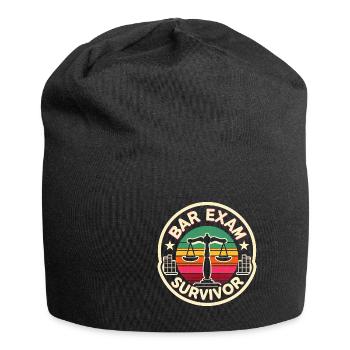 Bar Exam Survivor 14 - Jersey Beanie - black - Front