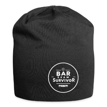 Bar Exam Survivor 16 - Jersey Beanie - black - Front
