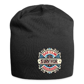 Bar Exam Survivor 7 - Jersey Beanie - black - Front