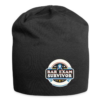 Bar Exam Survivor 9 - Jersey Beanie - black - Front