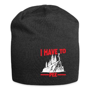 I Have To Pee 36 - Jersey-Beanie - Anthrazit - Vorne